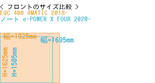 #EQC 400 4MATIC 2018- + ノート e-POWER X FOUR 2020-